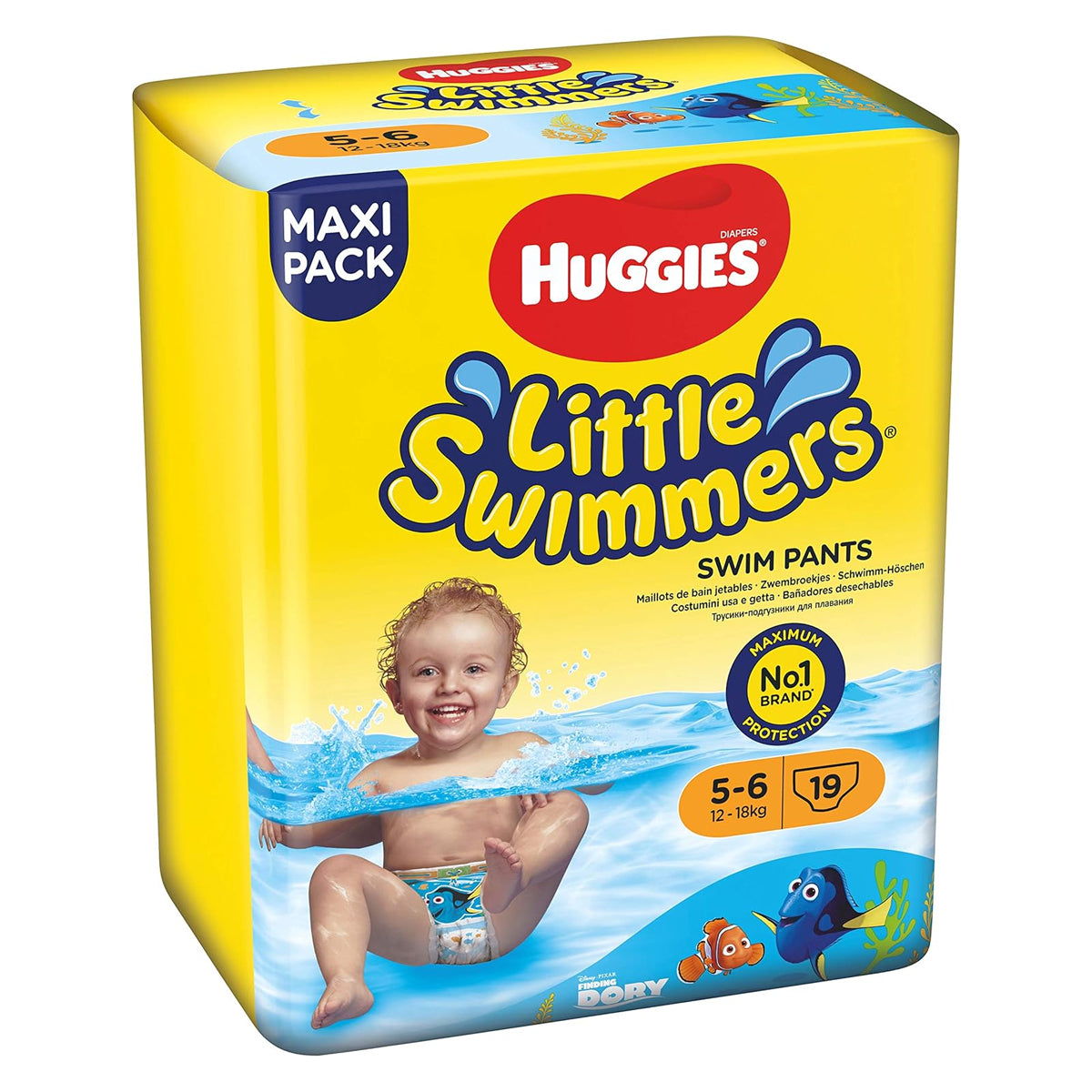 Huggies (Size 5-6, 12-18 Kg, 19 Little Swimmers Swim Pants)